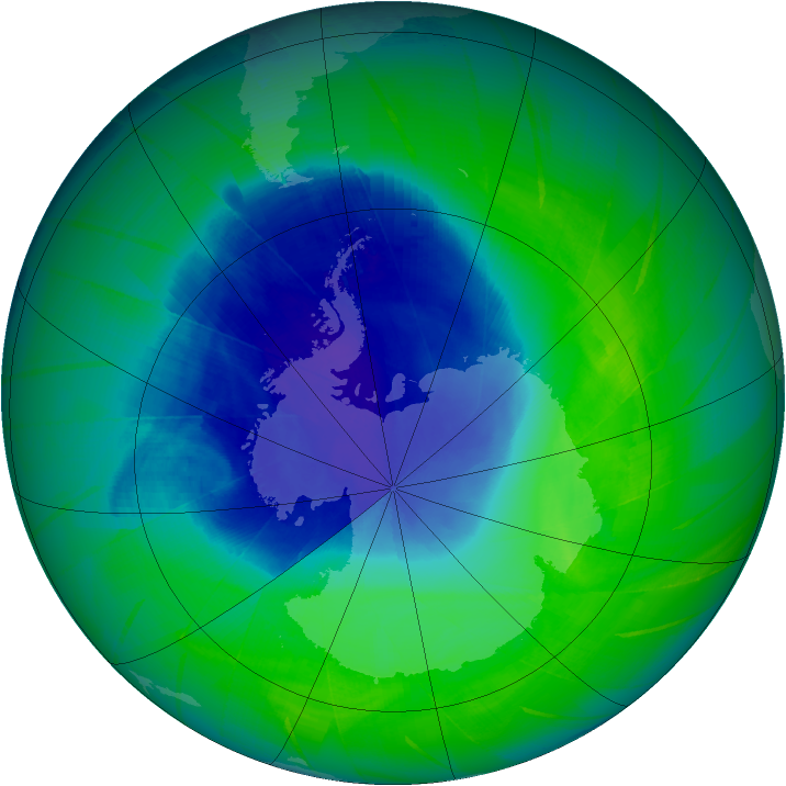 Ozone Map 2009-11-20